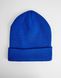 Синяя (небесная) шапка с подворотом Bershka 9940/943/447 | Unitedshop.com.ua