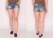 Жіночі джинсові шорти Drop Dead Clothing - War Pig Denim Shorts синього кольору | Unitedshop.com.ua