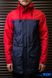 Парка куртка Outfits красно-синего цвета | Unitedshop.com.ua