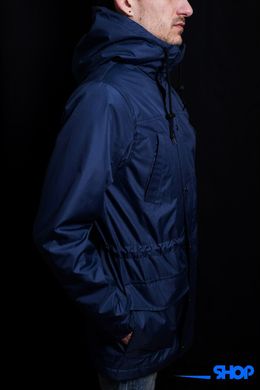 фото Парка Outfits тёмно-синего цвета