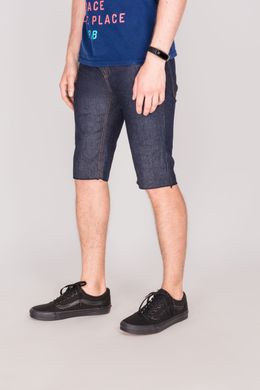 фото Вузькі джинсові шорти Outfits кольору індиго 3.5 oz