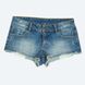 Женские джинсовые шорты Drop Dead Clothing - War Pig Denim Shorts синего цвета | Unitedshop.com.ua
