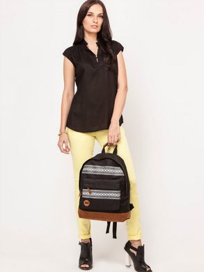 фото Чорний рюкзак Mi-Pac в скандинавькому стилі