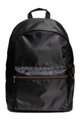 фото Чорний сатиновий рюкзак H&M
