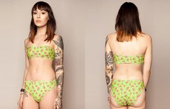 фото Жіночий купальник Drop Dead Clothing - Melons! з принтом кавунів