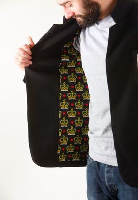 фото Піджак блейзер з нашивками Drop Dead Clothing - Prestige Blazer