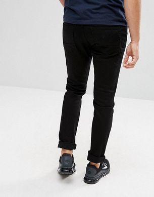 фото Черные джинсы Pull&Bear slim comfort