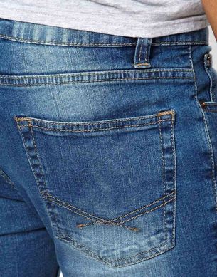 фото Голубые джинсы зауженого кроя D-Struct Cassetto