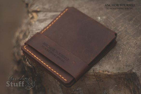 фото Кошелёк Anchor Stuff Wallet #1 коричневого цвета